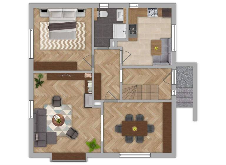 Einfamilienhaus zum Kauf 4 Zimmer 94 m² 1.408 m² Grundstück Nordwohlde Bassum 27211