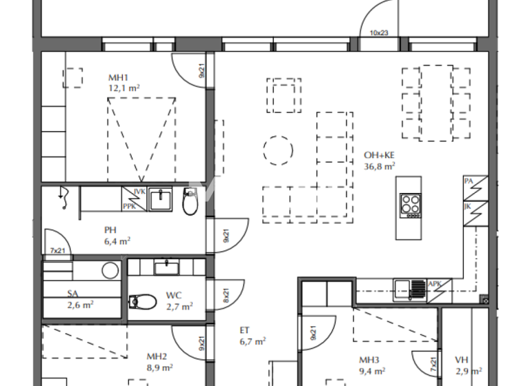 Studio zum Kauf 339.000 € 4 Zimmer 91 m² 7. Geschoss Amarinkatu 1 Tornio 95420