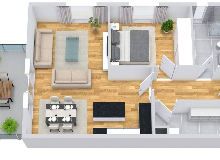 Terrassenwohnung zum Kauf - Erstbezug 264.900 € 2 Zimmer 70,5 m² EG An der Fuhse 10 Ölsburg Ilsede 31241