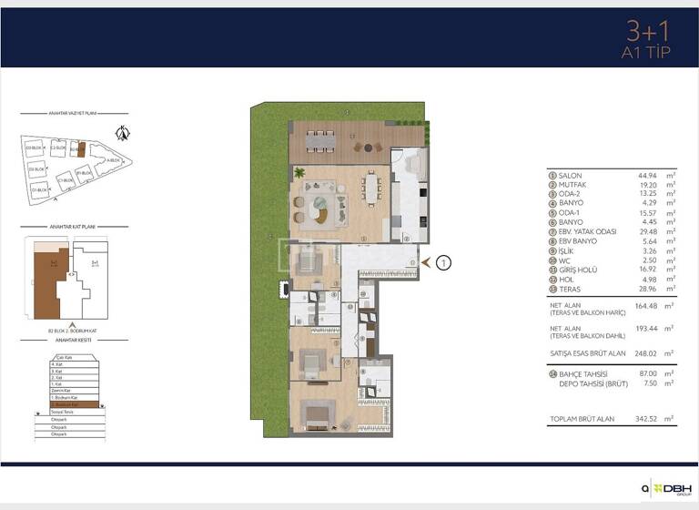 Studio zum Kauf 1.205.000 € 3 Zimmer 116 m² EG Istanbul 34335