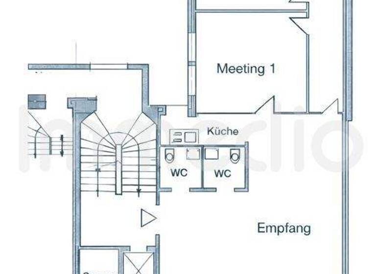 Bürofläche zur Miete provisionsfrei 21,50 € 210 m² Bürofläche Innenstadt Frankfurt am Main 60311