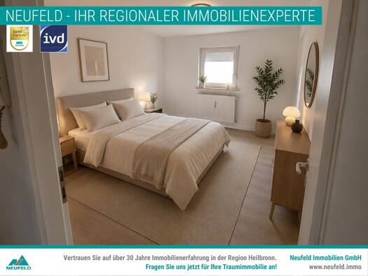Wohnung zum Kauf 184.300 € 2,5 Zimmer 52 m² 4. Geschoss Münzingstraße 34 Heilbronn Heilbronn 74076