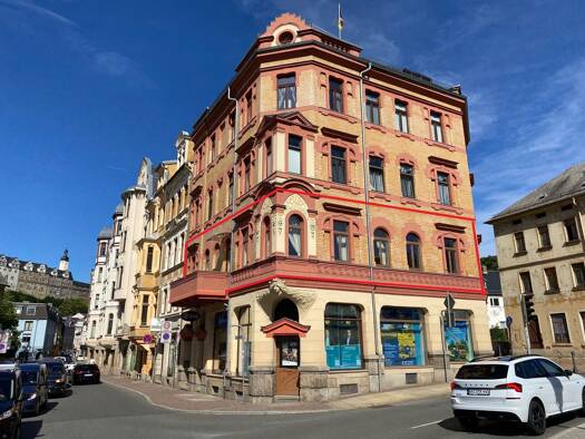 Wohnung zur Miete 550 € 4 Zimmer 85 m² 1. Geschoss frei ab sofort Thomasstraße 25 Greiz 07973