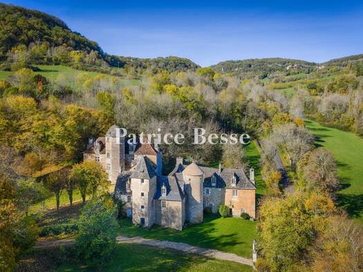 Schloss zum Kauf 1.150.000 € 3 Zimmer 700 m² 210.000 m² Grundstück Rivet Brive-la-Gaillarde 19100