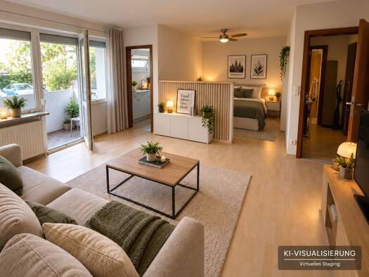 Wohnung zum Kauf 119.750 € 1 Zimmer 42 m² EG Südstadt Fürth 90763