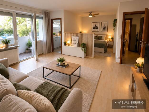 Wohnung zum Kauf 119.750 € 1 Zimmer 42 m² EG Südstadt Fürth 90763