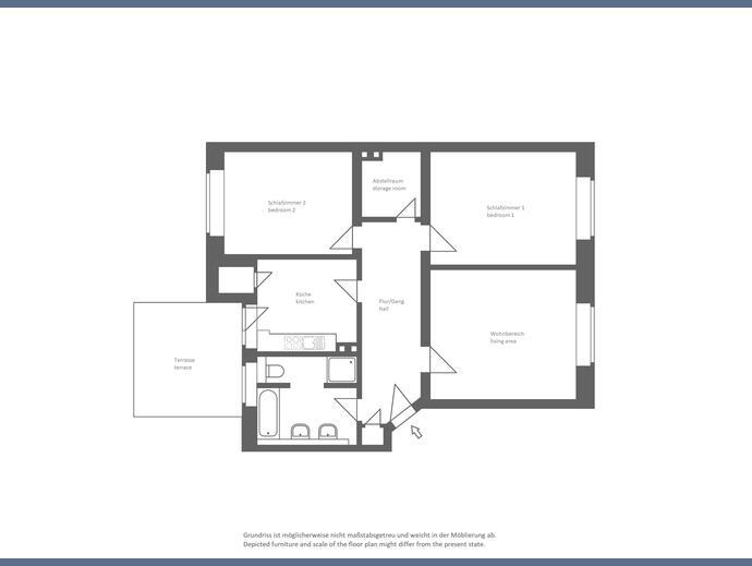 Wohnung zur Miete Wohnen auf Zeit 3.250 € 3 Zimmer 98 m²<br/>Wohnfläche Steinhausen München 81675