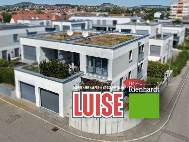 Doppelhaushälfte zum Kauf 645.000 € 5 Zimmer 149 m² 194 m² Grundstück Großbottwar Großbottwar 71723