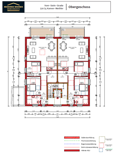 Wohnung zum Kauf provisionsfrei 285.000 € 3 Zimmer 95 m² 1. Geschoss frei ab sofort Vom-Stein-Straße 9 Methler Kamen 59174