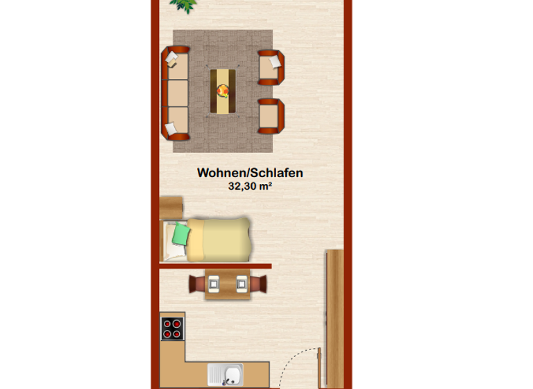 Studio zum Kauf 230.000 € 1 Zimmer 42,7 m² 2. Geschoss frei ab 15.05.2026 Füssen 87629