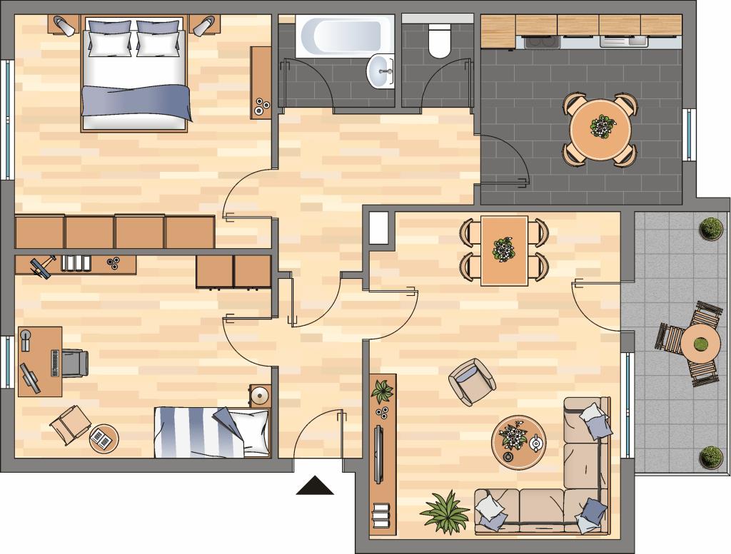 Wohnung zur Miete 619 € 3 Zimmer 68 m²<br/>Wohnfläche EG<br/>Geschoss 23.01.2025<br/>Verfügbarkeit Stormstraße 20 Geisweid - Ruhrst / Hoher Rain Siegen 57078