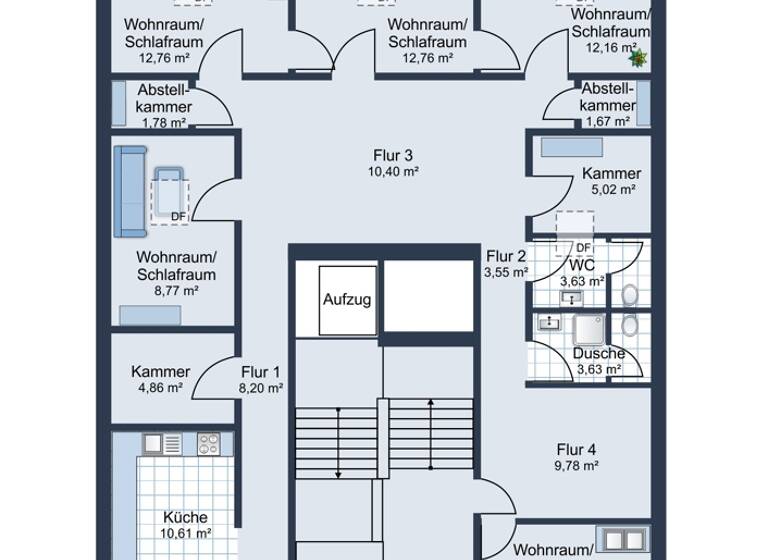 Wohnung zum Kauf 489.000 € 6 Zimmer 135,9 m² Neustadt Mainz 55118