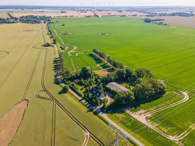 Mehrfamilienhaus zum Kauf 399.000 € 7 Zimmer 230 m² 7.596 m² Grundstück Müggenwalde Splietsdorf 18513