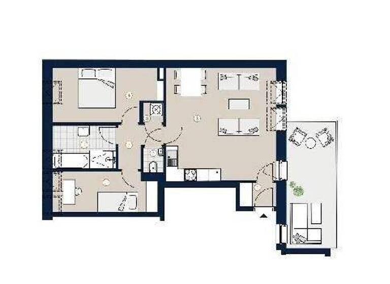 Wohnung zum Kauf - Erstbezug 491.970 € 3 Zimmer 68,5 m² Meißnergasse Wien 1220