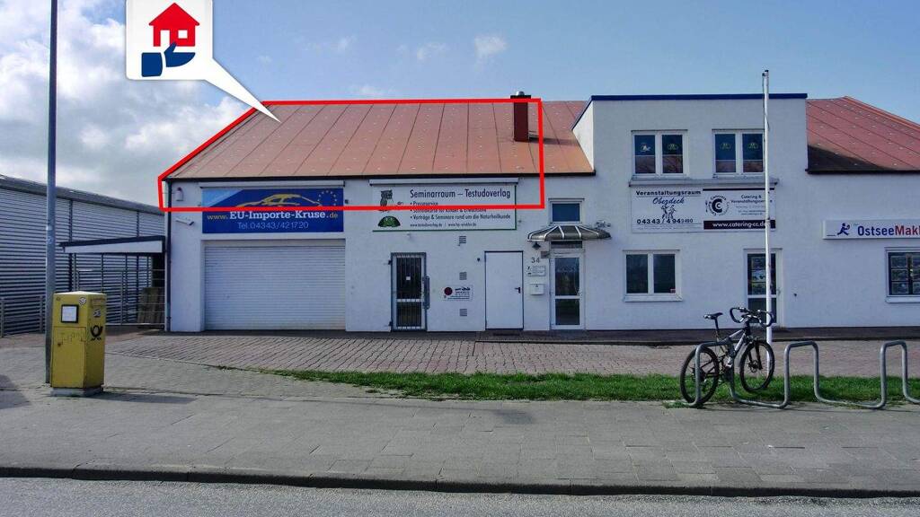 Bürofläche zur Miete 900 € 152 m² Bürofläche Laboe 24235