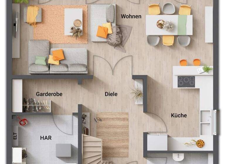 Einfamilienhaus zum Kauf 554.390 € 4 Zimmer 150,1 m² 1.038 m² Grundstück Kirf 54441