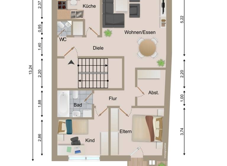 Wohnung zum Kauf 215.000 € 3 Zimmer 90,7 m² 1. Geschoss Kulmbach 95326
