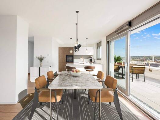 Penthouse zur Miete 2.690 € 4 Zimmer 121,3 m² 4. Geschoss frei ab 15.01.2026 Dinkelstraße 10 Korntal Korntal-Münchingen 70825