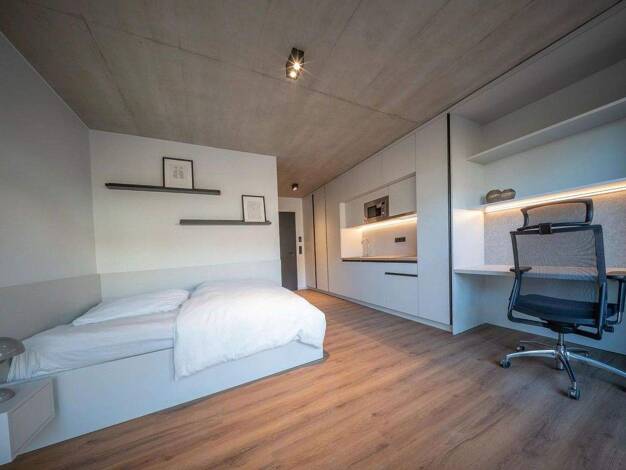 Studio zur Miete - Erstbezug Wohnen auf Zeit 695 € 1 Zimmer 25 m² frei ab 01.03.2026 Herdingstr. 3 Lowick Bocholt 46395