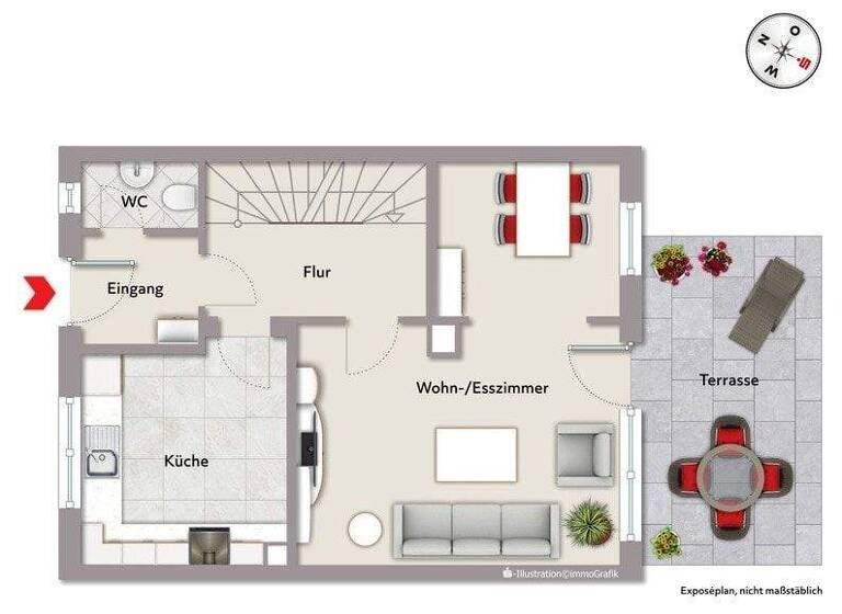Reihenmittelhaus zum Kauf 480.000 € 5 Zimmer 112 m² 219 m² Grundstück Röthenbach b Schweinau Nürnberg 90451