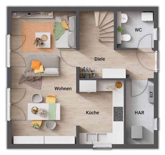 Einfamilienhaus zum Kauf provisionsfrei 196.950 € 4 Zimmer 96,6 m²<br/>Wohnfläche Rehna Rehna 19217