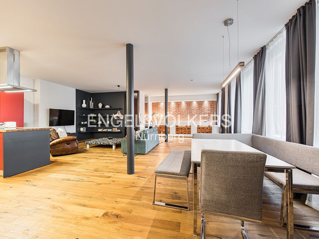 Wohnung zum Kauf 396.000 € 2,5 Zimmer 109 m²<br/>Wohnfläche 1.<br/>Geschoss Tafelhof Nürnberg 90443