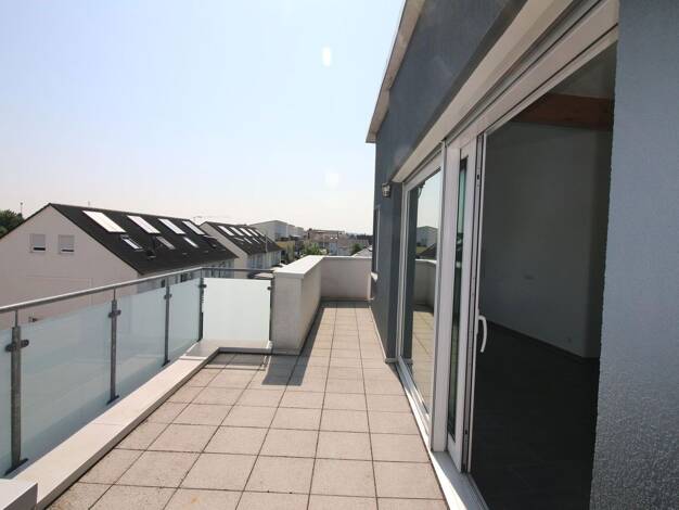 Penthouse zur Miete 1.350 € 3 Zimmer 90 m² 3. Geschoss frei ab 01.08.2025 Karlsdorf Karlsdorf-Neuthard 76689