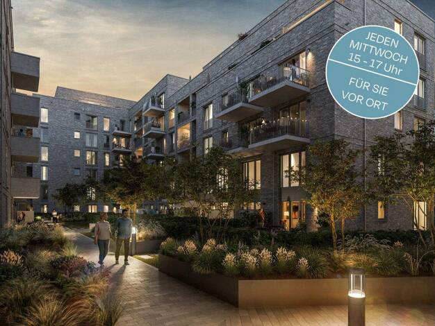 Wohnung zum Kauf - Neubau provisionsfrei 649.000 € 3 Zimmer 89 m² 2. Geschoss Niendorfer Weg 11-15 Groß Borstel Hamburg / Groß Borstel 22453