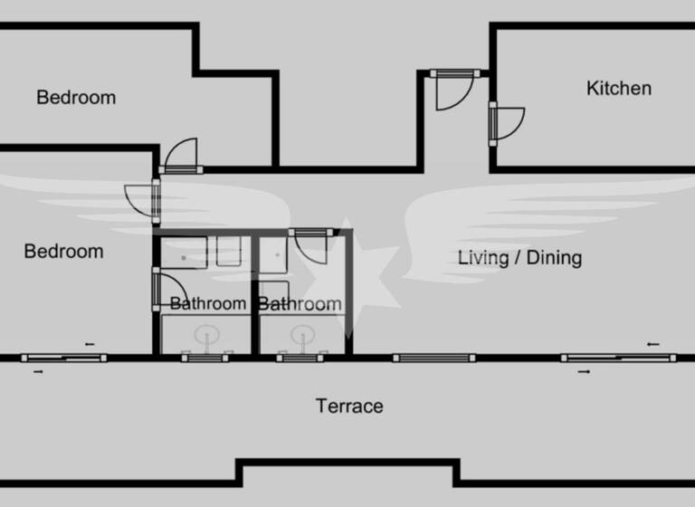 Penthouse zum Kauf provisionsfrei 1.050.000 € 3 Zimmer 98 m² 3. Geschoss San Agustin 07015