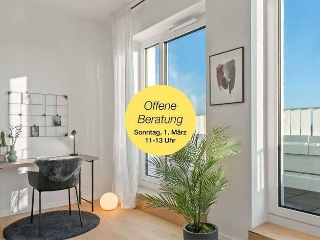 Penthouse zum Kauf - Neubau provisionsfrei 713.000 € 3 Zimmer 94,9 m² 4. Geschoss Bürgerstraße 53 Britz Berlin 12347