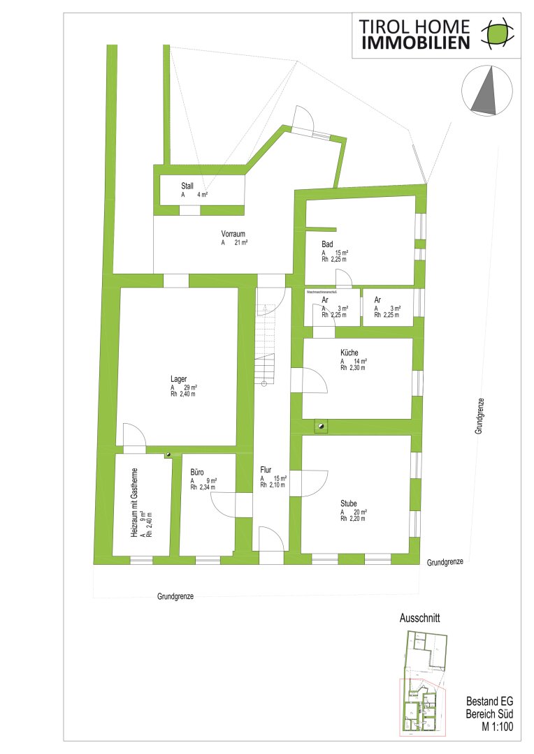 Mehrfamilienhaus zum Kauf 1.150.000 € 11 Zimmer 310 m²<br/>Wohnfläche 615 m²<br/>Grundstück Telfs 6410