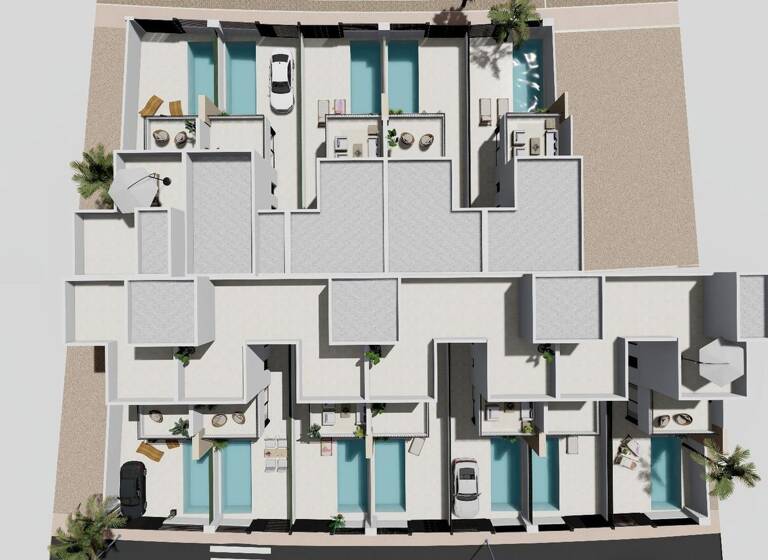 Doppelhaushälfte zum Kauf provisionsfrei 409.900 € 3 Zimmer 104 m² 131 m² Grundstück Santiago de la Ribera