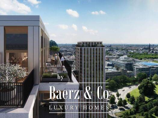 Penthouse zum Kauf 1.995.000 € 5 Zimmer 203 m² 28. Geschoss koningin julianaplein 58 147 's-gravenhage 2595 AA