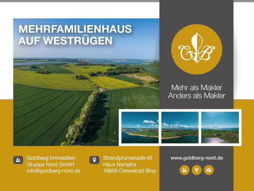 Mehrfamilienhaus zum Kauf als Kapitalanlage geeignet 1.200.000 € 683,5 m² 5.000 m² Grundstück Neuenkirchen Gingst 18569