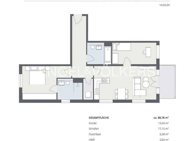 Wohnung zum Kauf 399.900 € 3 Zimmer 88 m² Wald Solingen 42719