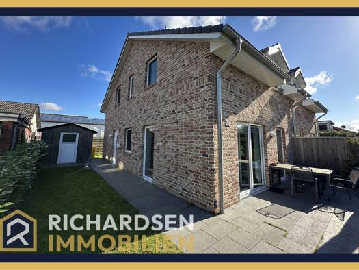 Doppelhaushälfte zum Kauf 375.000 € 4 Zimmer 104 m² 254,5 m² Grundstück Niebüll 25899