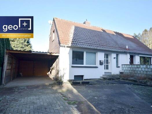 Doppelhaushälfte zur Miete 600 € 2 Zimmer 70 m² 110 m² Grundstück Ritterhude 27721