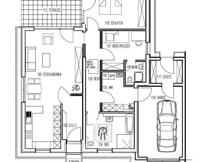 Bungalow zur Miete 1.380 € 3 Zimmer 115 m² 529 m² Grundstück frei ab 01.03.2026 Dahlem 53949