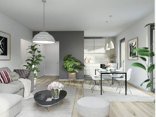 Wohnung zum Kauf - Neubau provisionsfrei 445.000 € 2 Zimmer 66 m² EG frei ab sofort Wörthstraße 45a Eltville Eltville am Rhein 65343