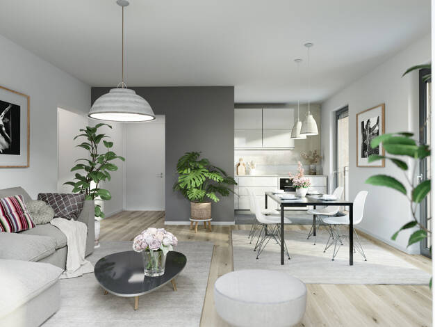 Wohnung zum Kauf - Neubau provisionsfrei 445.000 € 2 Zimmer 66 m² EG frei ab sofort Wörthstraße 41 Eltville Eltville am Rhein 65343