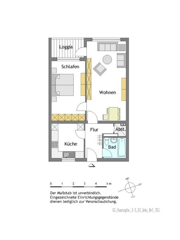 Wohnung zur Miete nur mit Wohnberechtigungsschein 317 € 2 Zimmer 60,5 m²<br/>Wohnfläche 3.<br/>Geschoss 01.02.2025<br/>Verfügbarkeit Haarzopfer Str. 3-5 Heißen - Süd Mülheim/Ruhr 45472