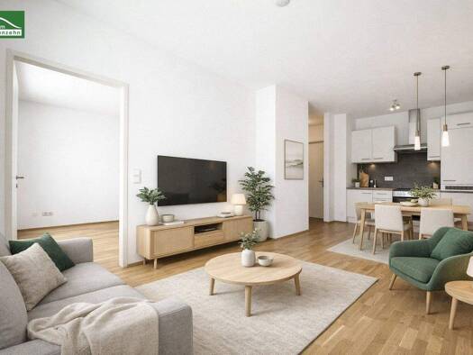 Wohnung zur Miete 394 € 2 Zimmer 35,2 m² 1. Geschoss frei ab 01.05.2026 Brauquartier 15-17 Puntigam Graz 8055