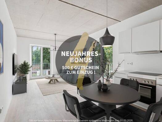 Wohnung zur Miete - Erstbezug 1.310 € 3 Zimmer 67,3 m² 1. Geschoss Hartriegelstraße 130D Niederschöneweide Berlin 12439