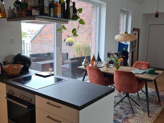 Wohnung zur Miete 2.000 € 2 Zimmer 80 m² 5. Geschoss Derendorf Düsseldorf 40468