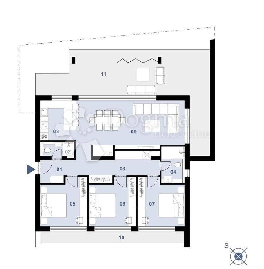 Wohnung zum Kauf 4 Zimmer 157 m²<br/>Wohnfläche Ugljan 23273