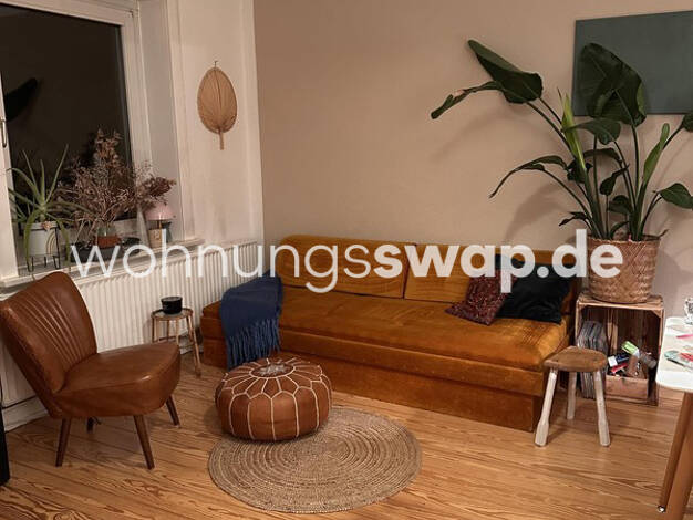 Wohnung zur Miete Tauschwohnung 661 € 2 Zimmer 52 m² 2. Geschoss Fuhlsbüttel Hamburg 22335