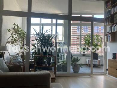 Loft zur Miete Tauschwohnung 700 € 2,5 Zimmer 83 m² 2. Geschoss Plagwitz Leipzig 04229