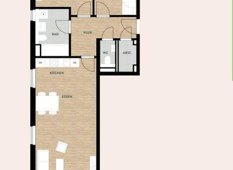 Wohnung zur Miete 1.049 € 3 Zimmer 87,7 m² 5. Geschoss frei ab 01.05.2026 Wiener Platz 11+12 Seevorstadt-Ost/Großer Garten Dresden 01069