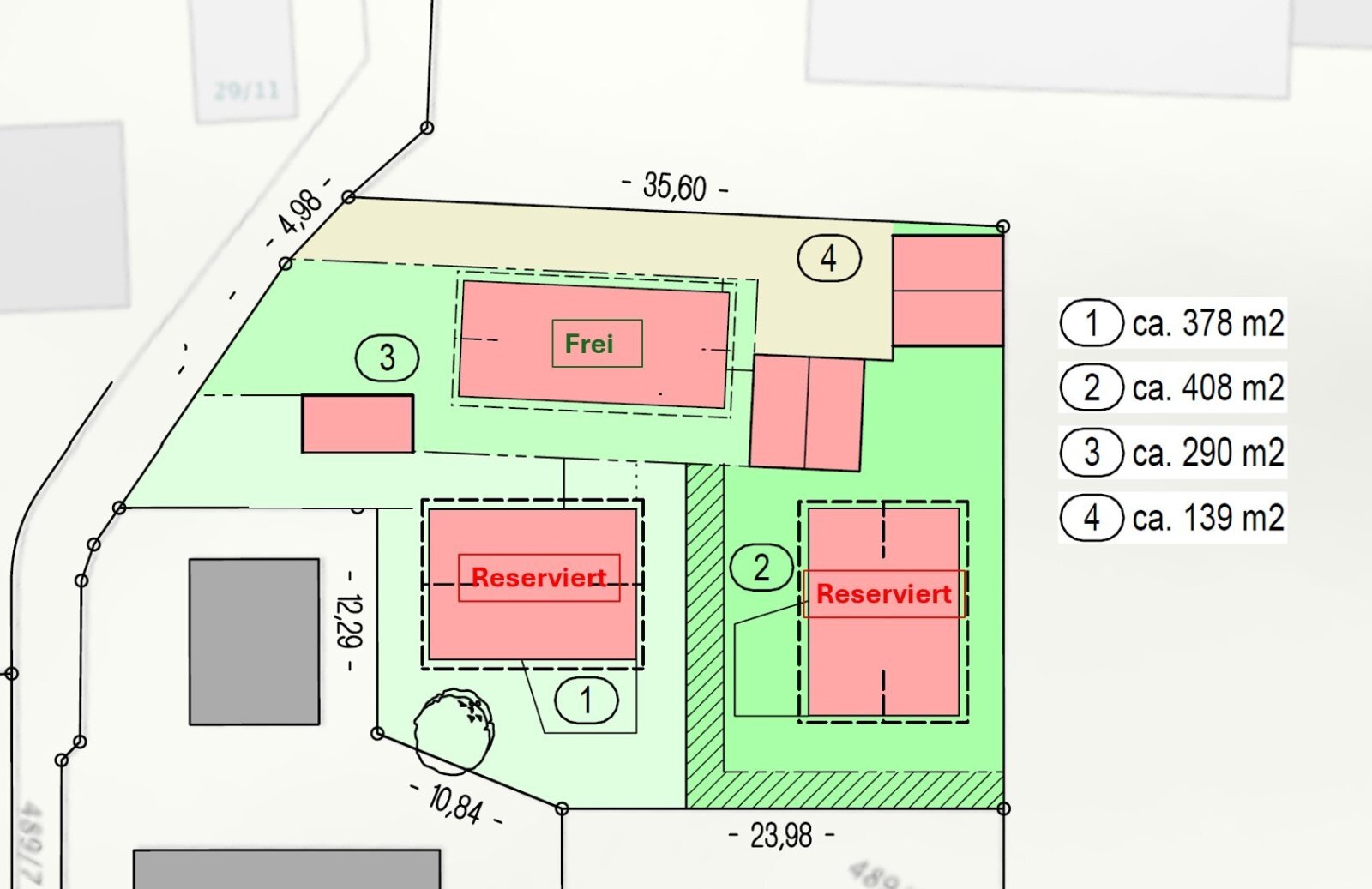 Grundstück zum Kauf provisionsfrei 162.000 € 360 m²<br/>Grundstück ab sofort<br/>Verfügbarkeit Bad Säckingen Bad-Säckingen 79713