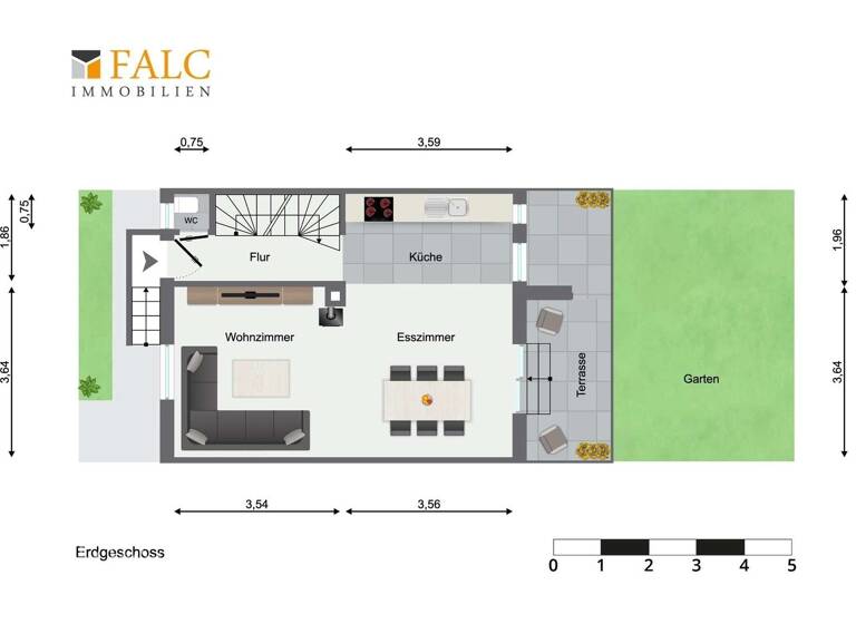 Reihenmittelhaus zum Kauf 400.000 € 5 Zimmer 115 m² 250 m² Grundstück Heilbronn 74076